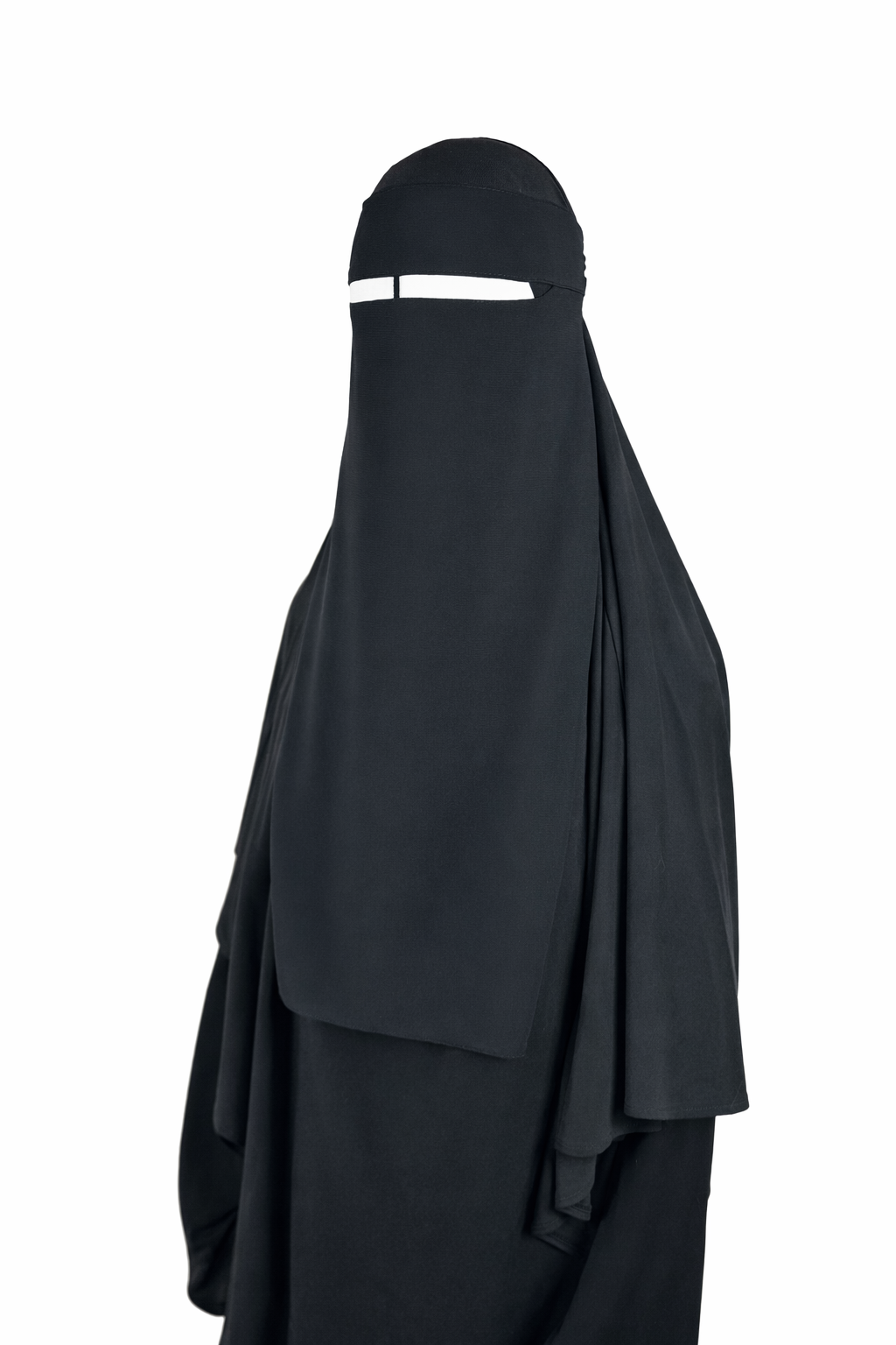 Black Nose String Niqab